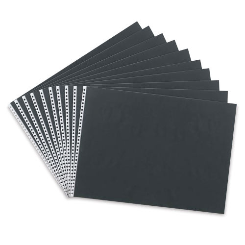 Prat Sheet Protector Pack - 8 1/2 x 11, Landscape, Pkg of 10