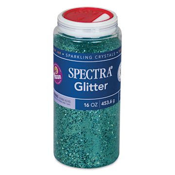 Open in modal - Spectra Sparkling Crystals Glitter - 16 oz, Turquoise