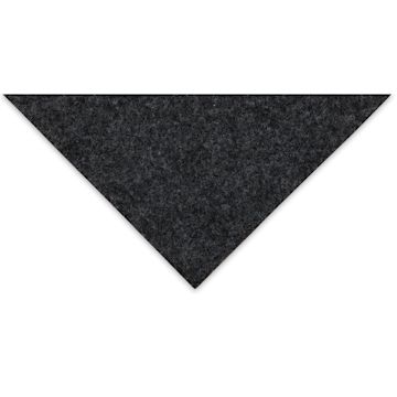 Open in modal - Peel & Stick Felt - Corner of Charcoal 9" x 12" Felt Sheet