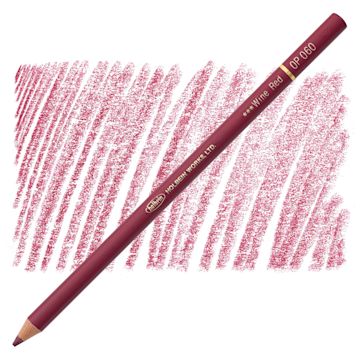 Open in modal - Holbein Artists' Colored Pencil - Wine Red, OP060 pencil and swatch