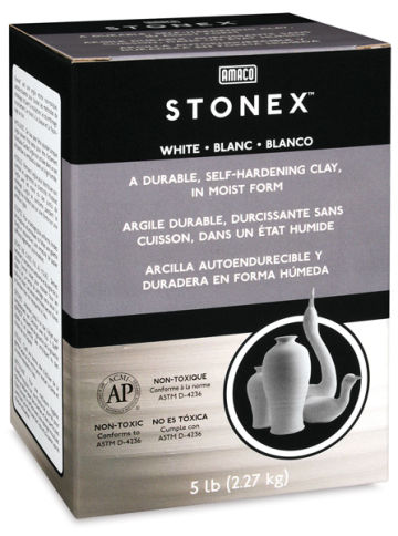 Open in modal - Stonex White Self-Hardening Clay