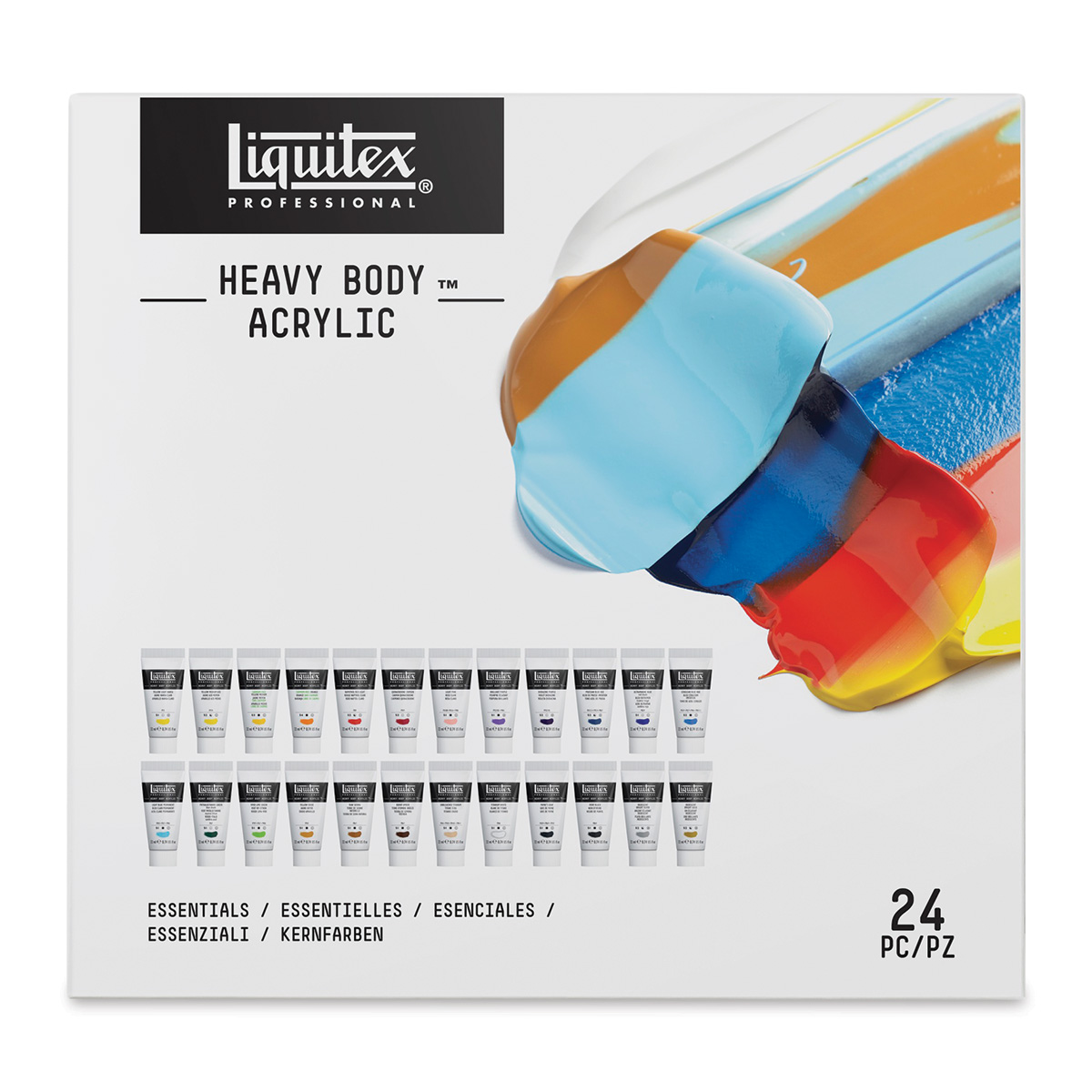 6 Packs: 12 ct. (72 total) Liquitex® Professional Heavy Body™ Acrylic  Essentials Set