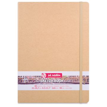 Open in modal - Talens Art Creations Sketchbook - Kraft, 11.7" x 8.3", front cover