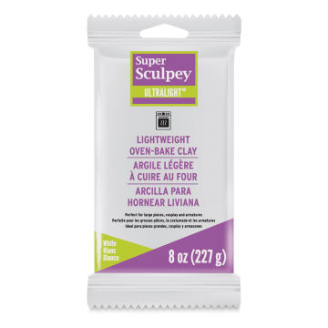 Sculpey UltraLight Clay - Front view of 8 oz package