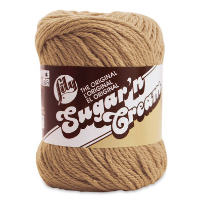 Lily Sugar N' Cream Yarn - 2.5 oz, 4-Ply, Jute