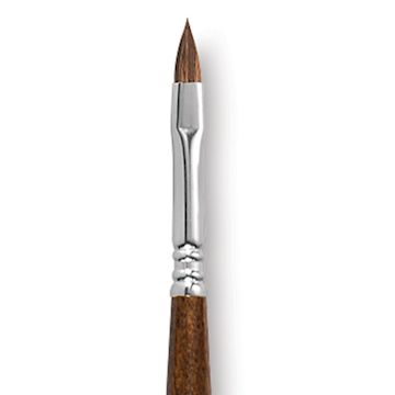 Open in modal - Escoda Versatil Brush - Filbert, Size 6, Long Handle close up