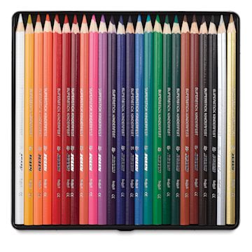 Jolly Superstick X-Big Colored Pencils - Assorted Colors, Set of 24 ...