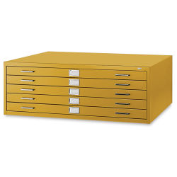 Safco Steel Flat File - Pot of Gold, 5 Drawer, Large