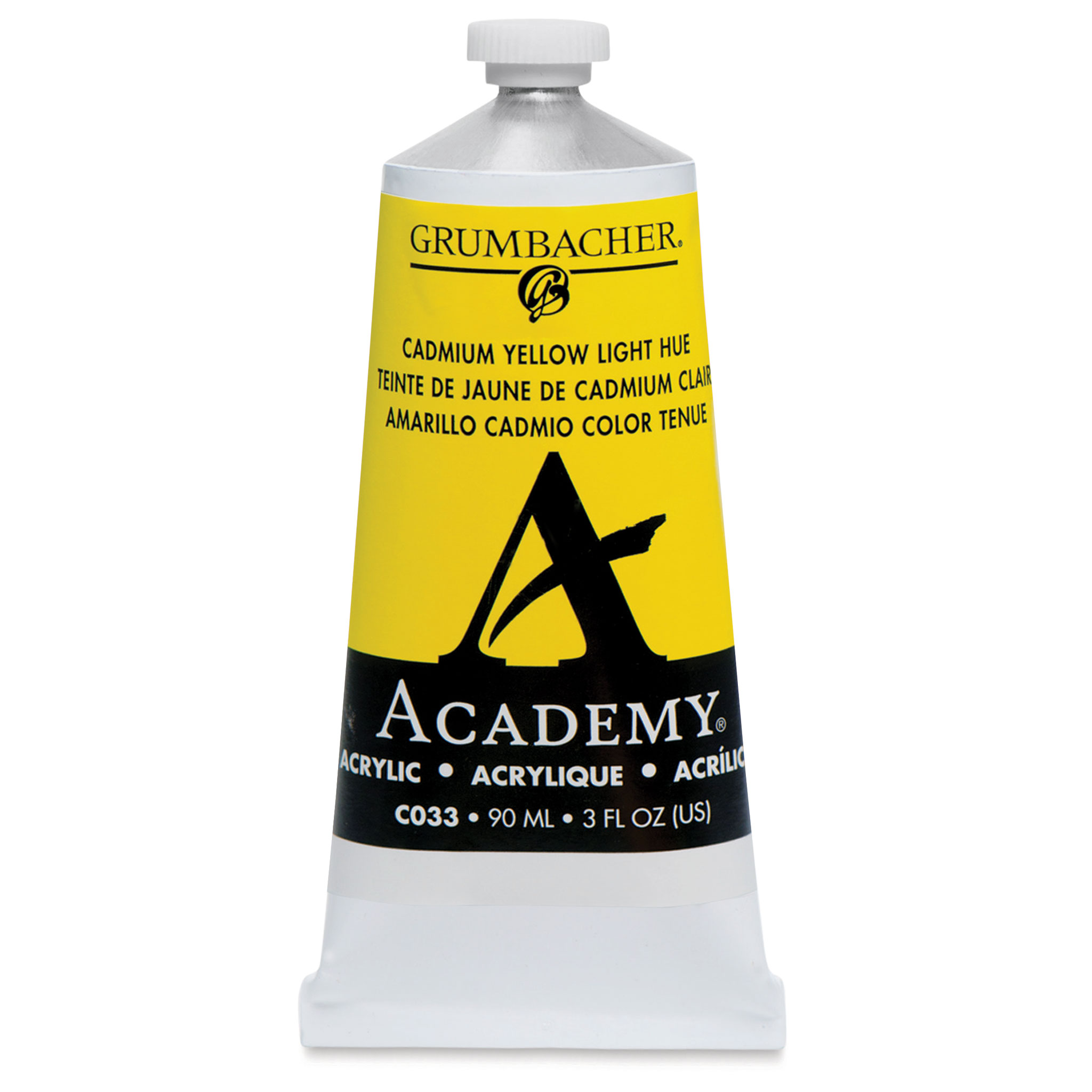 Grumbacher Academy Acrylics - Mixing White, 75 ml tube