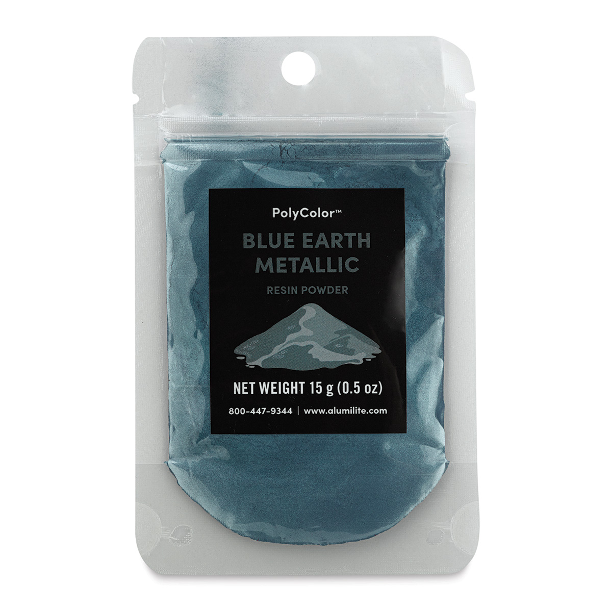 PolyColor Resin Pigment Powder - Blue Pearl, 15 g