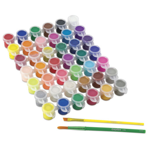 Crayola Washable Kids' Paints - Paint Pot Set of 42