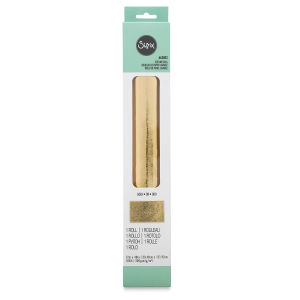 Sizzix Surfacez Texture Rolls - front of package, Gold