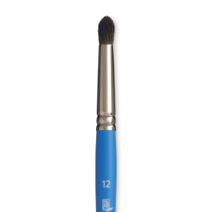 Princeton Select Natural Bristle Brush - Round Blender, Short Handle, Size 12