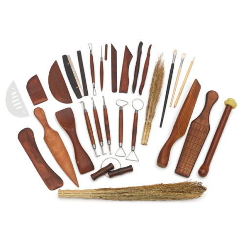 Deluxe Pottery Tools - Set of 27