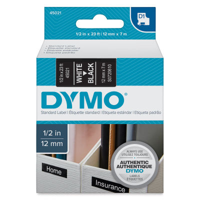Dymo ColorPop Label Maker - Front of package of Black labels