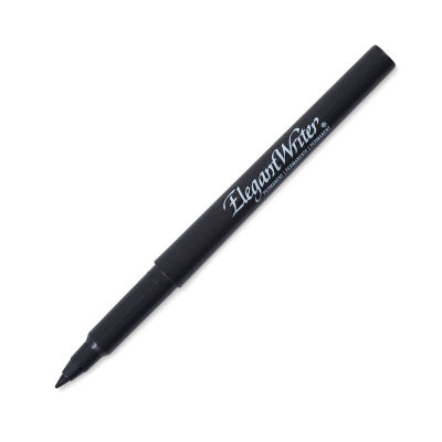 Speedball Elegant Writer Permanent Markers - Single 1.3 mm Nib marker uncapped at angle
