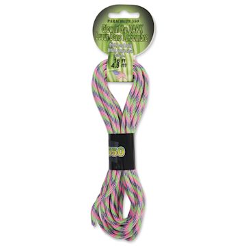 Open in modal - Pepperell Parachute 550 Cord - Sweet Glow, 16 ft - front of packaging