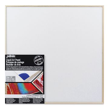 Open in modal - Pebeo Liquid Art Panel - 10" x 10", 3/4" Profile