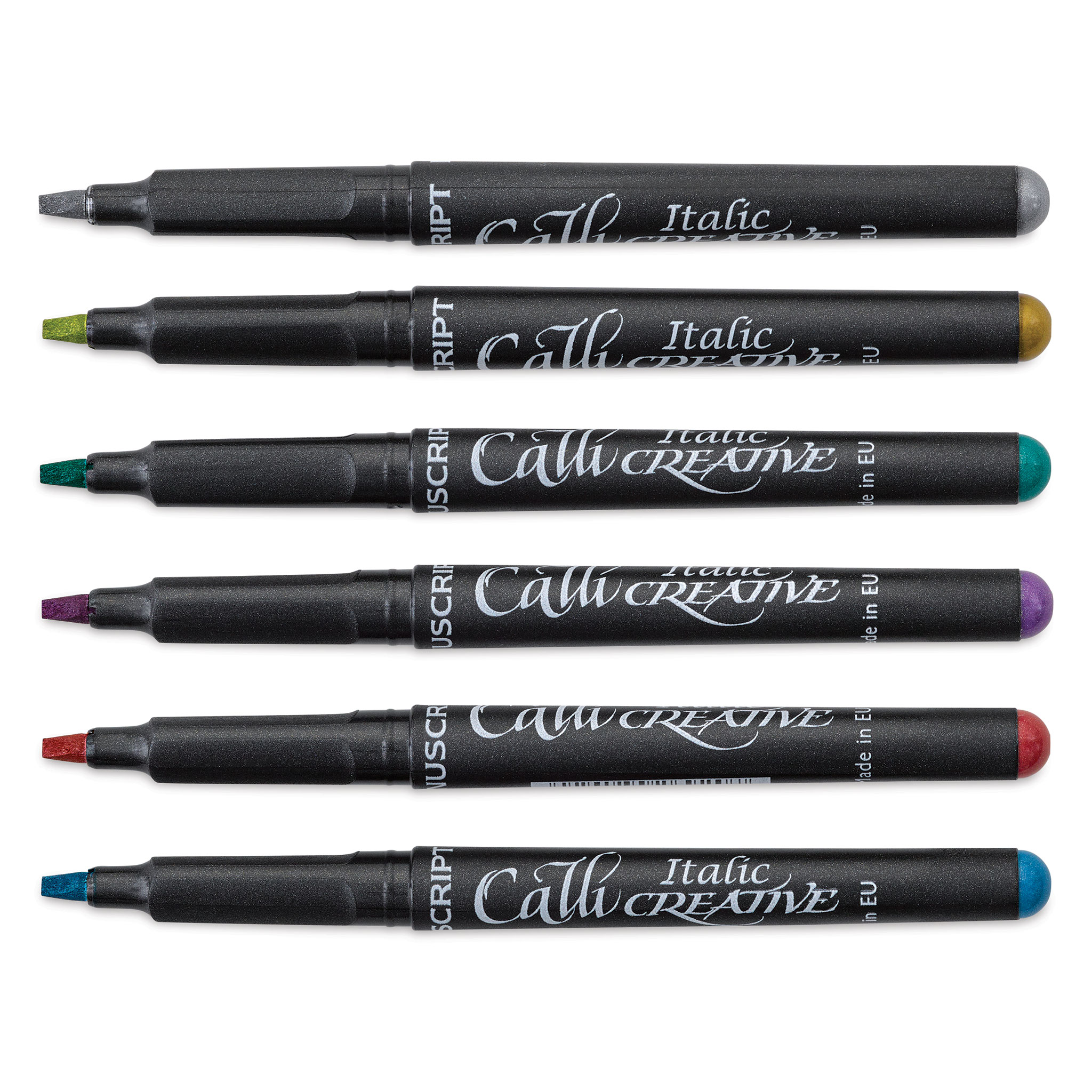 Calligraphy Marker Pen Set Italic Fibre Tip Callicreative KOH-I-NOOR 3514  Black 