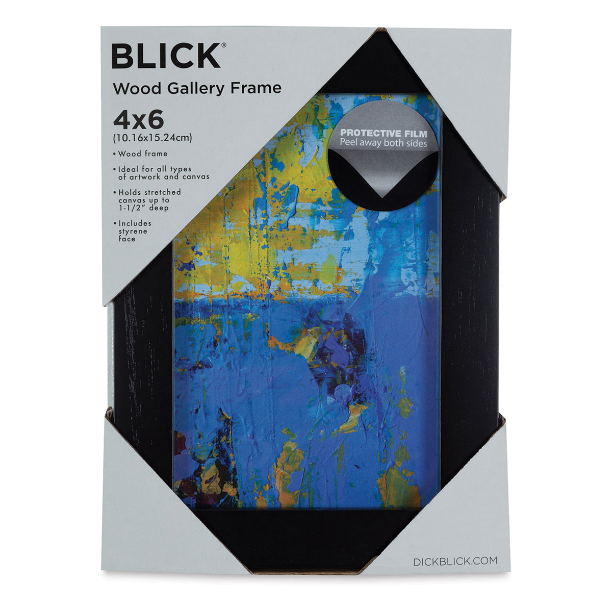 Blick Wood Gallery Frame - Black, 11 x 14