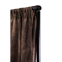 Savage Crushed Muslin Backdrop - Autumn Brown, 10 ft x 12 ft