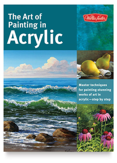 The Art of Painting in Acrylic - Front Cover of Book