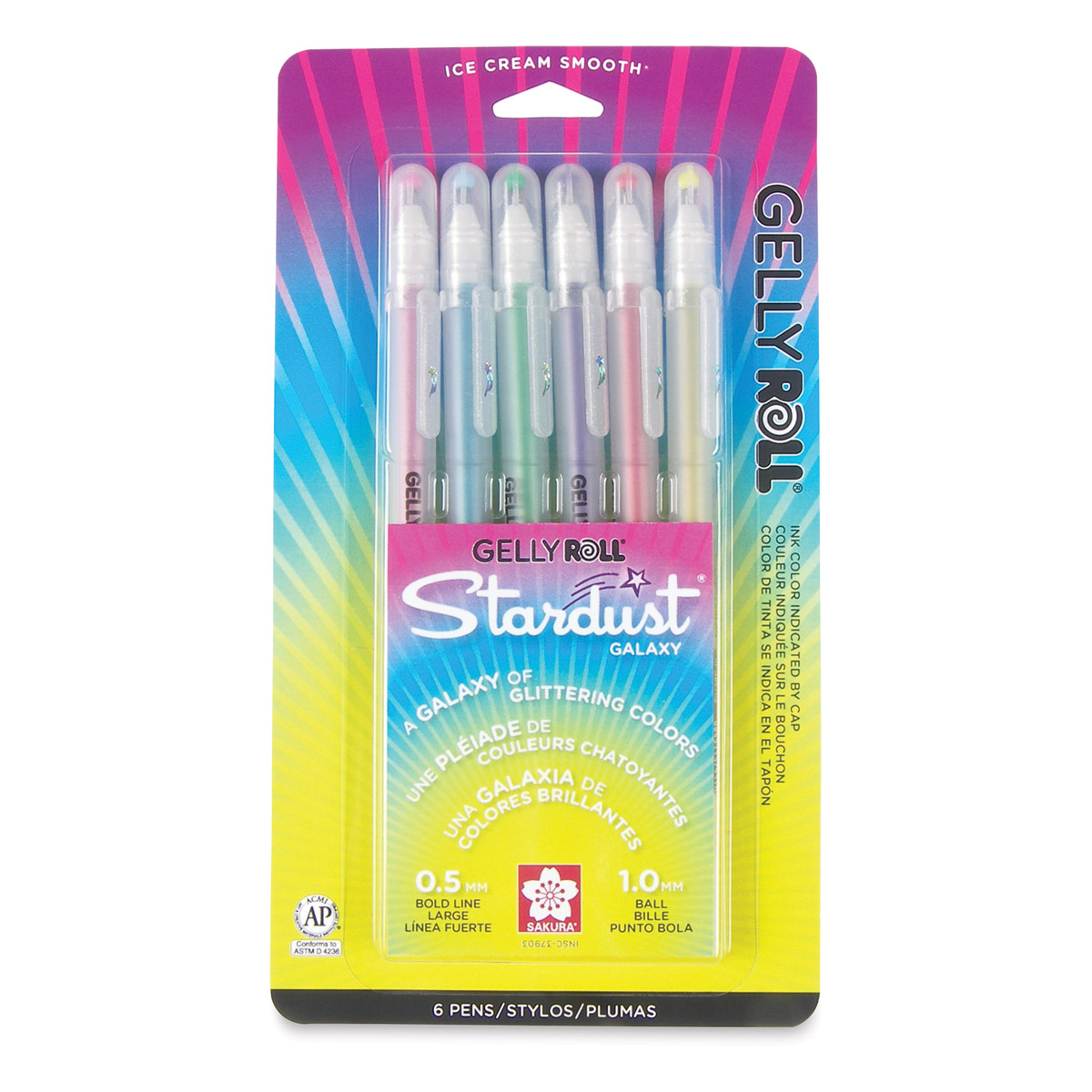Preparación siete y media bestia Sakura Gelly Roll Stardust Pens and Sets | BLICK Art Materials