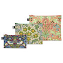Loqi Zip Pocket Set - William Morris, Set of 3