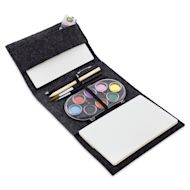 Three By Three Jotblock Travel Postcard Watercolor Paint Set