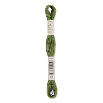 Open in modal - DMC Eco Vita Organic Wool Thread - Fern Indigo, 17-1/2 yds