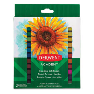 Derwent Academy Soft Pastels - Set of 24
