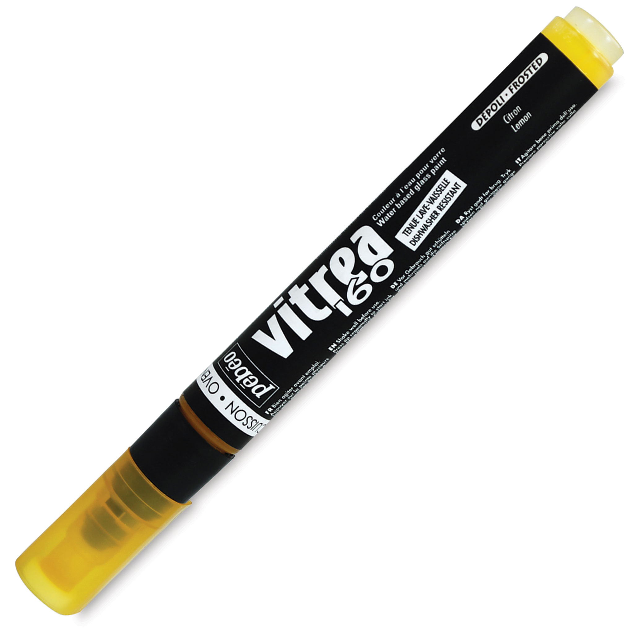Vitrea 160 | Set 6 colori per vetro trasparenti lucidi da 20 ml
