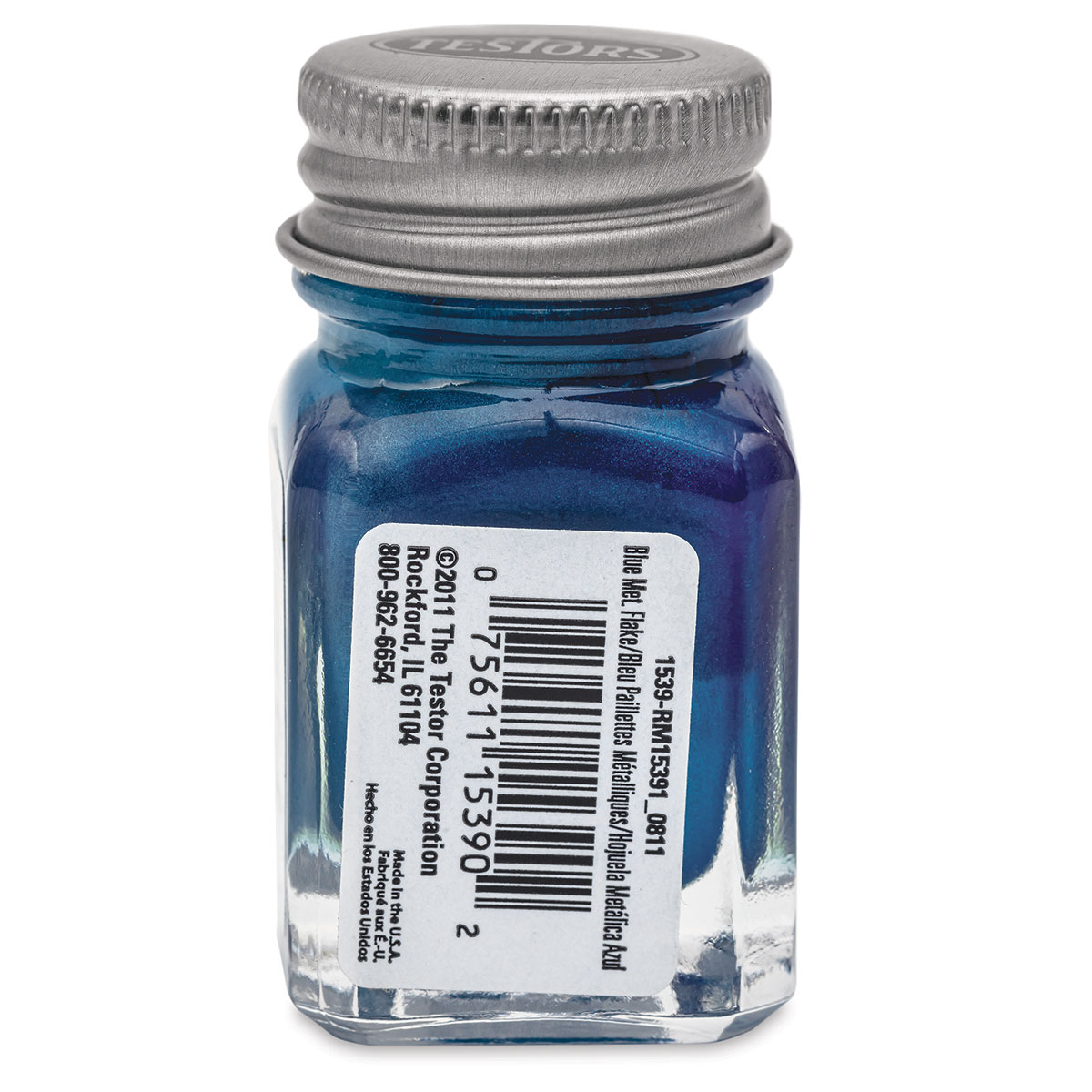Testors 1108 Gloss Light Blue Enamel 1/4 oz Paint Bottle