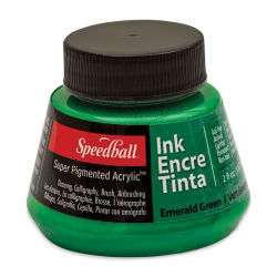 Speedball Calligraphy Ink - 2 oz, Emerald Green