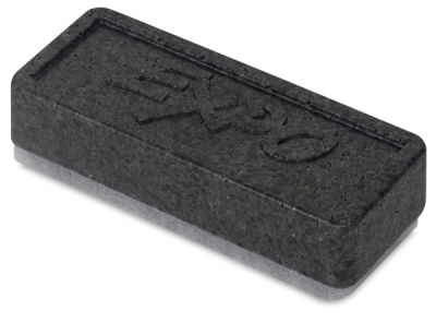 Expo Dry Erasers - Top view of traditional shape Block Eraser 
