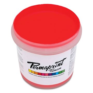 Open in modal - Permaprint Premium Screen Ink - Glow Red, 1 L