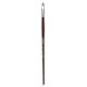 Escoda Futura Synthetic Bristle Brush - Series 5410, Short Filbert, Size 12, Long Handle