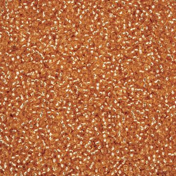 Open in modal - John Bead Solgel Czech Seed Beads - S/L, Orange