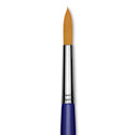 Blick Scholastic Golden Taklon Brush - Round, Long Handle, Size 14