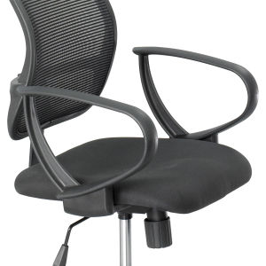 Safco Vue Extended-Height Mesh Chair - Optional Arm Kit