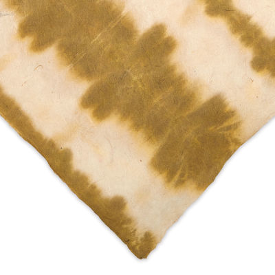 Lokta Paper - Tie Dye, White and Brown, 20" x 30"