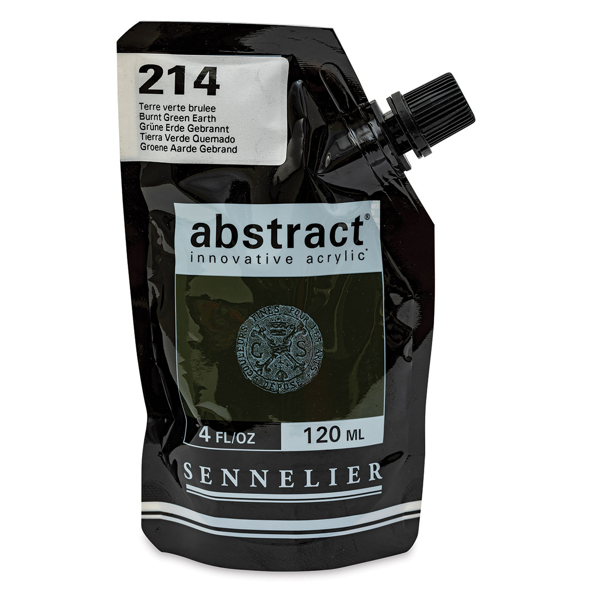 Sennelier Abstract Acrylic - Deep Magenta, 120 ml pouch