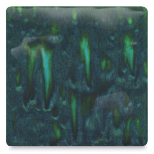 Mayco Jungle Gems Crystal Glaze - Peacock Green, Pint