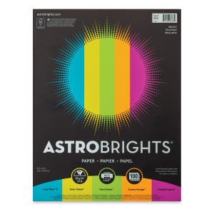Neenah Astrobrights Paper - Bright Colors, Pkg of 100 Sheets