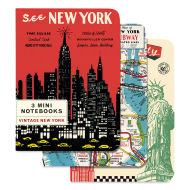 Cavallini Vintage New York Mini Notebooks