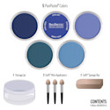 PanPastel Artists Painting Pastels Set - Blues, Set of 5