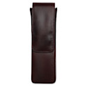 Girologio 2 Leather Pen Case - Oxblood