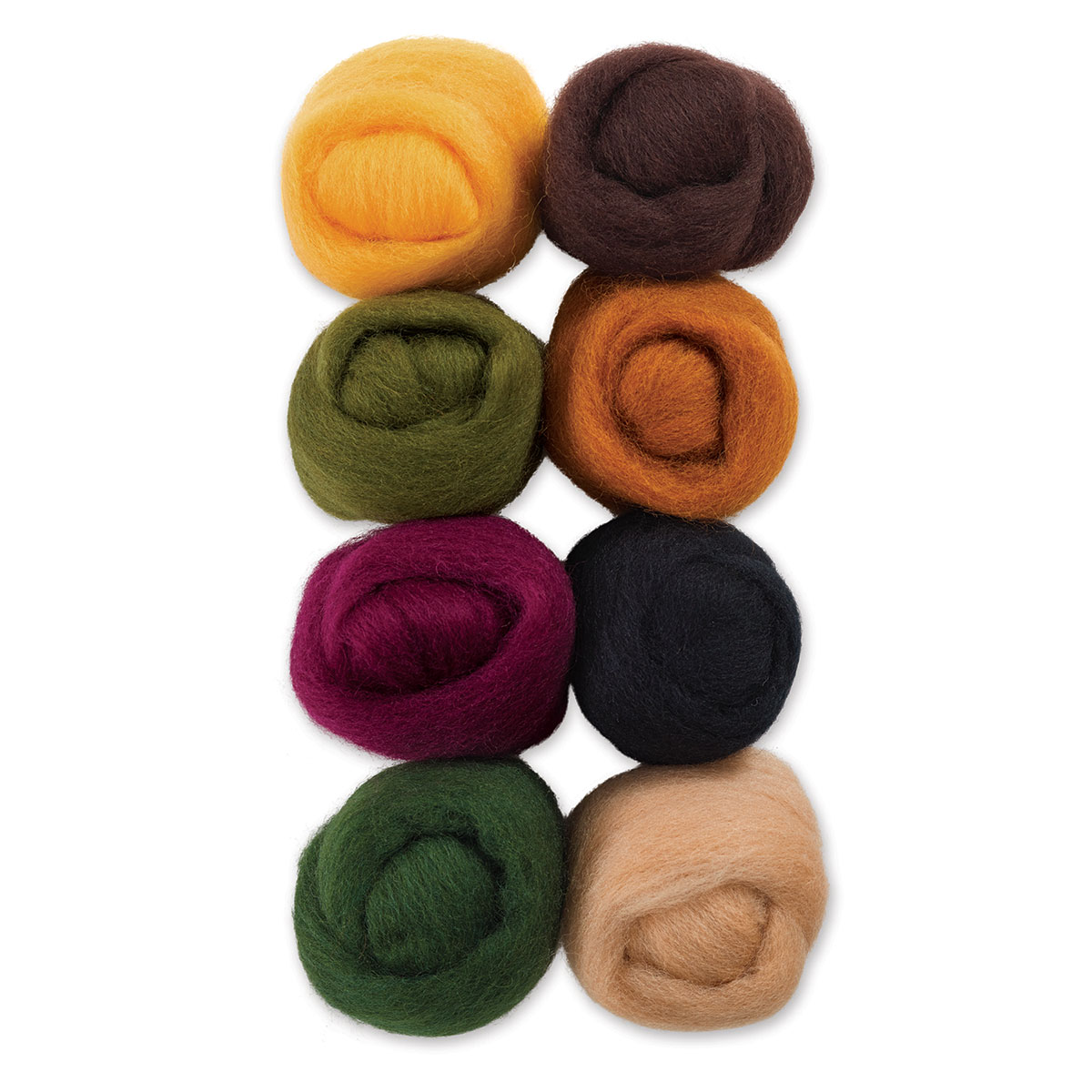 Wool Roving Assortment > Autumn – Wistyria
