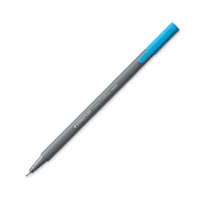 Staedtler Triplus Fineliner Pen - Neon Blue
