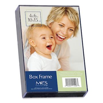 Open in modal - Clear Box Frame - 4" x 6" x 1-3/8"